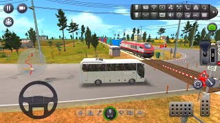 Mini Bus Antar Penumpang ke Sukabumi - Bus Simulator Ultimate - Android Gameplay screenshot 4
