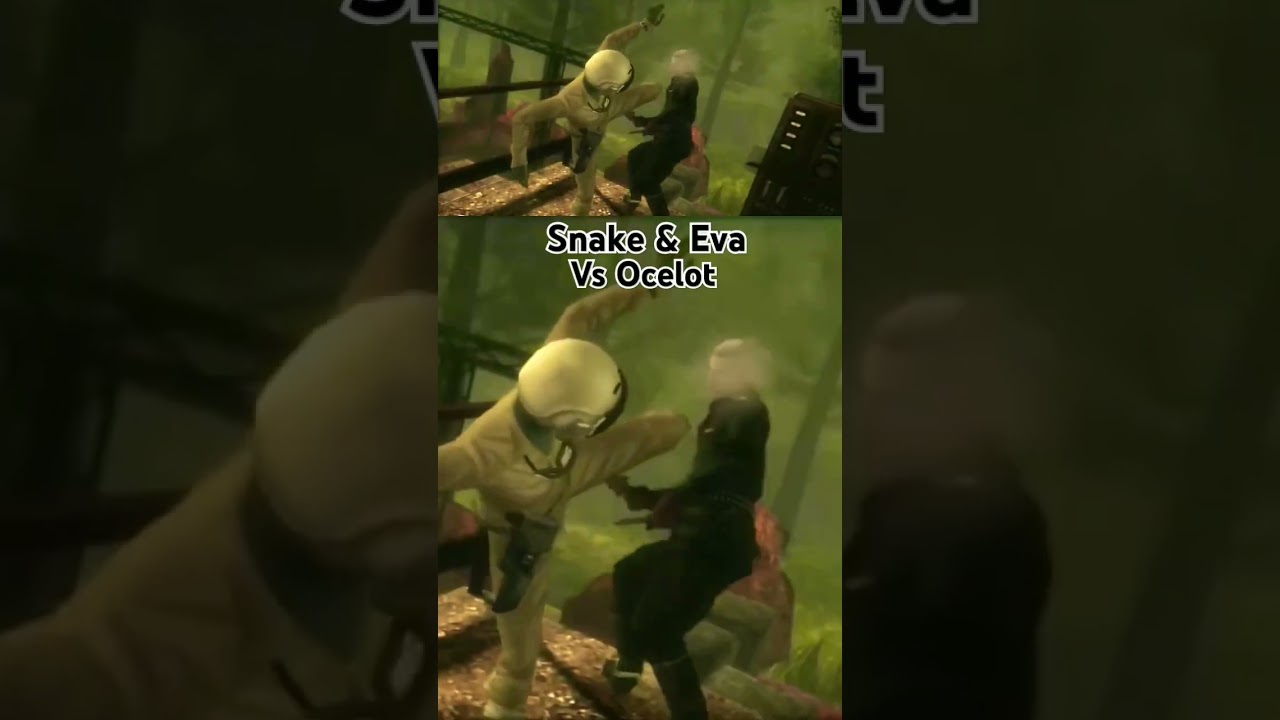 Metal Gear Solid 3: Snake & Eva vs Ocelot!