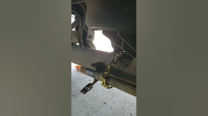 Bending spider back on a vanguard trailer