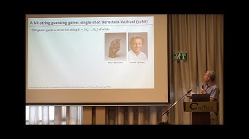 Daniel Lidar - Demonstration of algorithmic quantum speedup