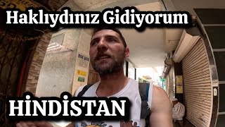 Hindistan’dan Kaçıyorum | Önüme Gelen İlk Bileti Aldım Siz Haklıydınız Gelmemeliydim 🙏 -125