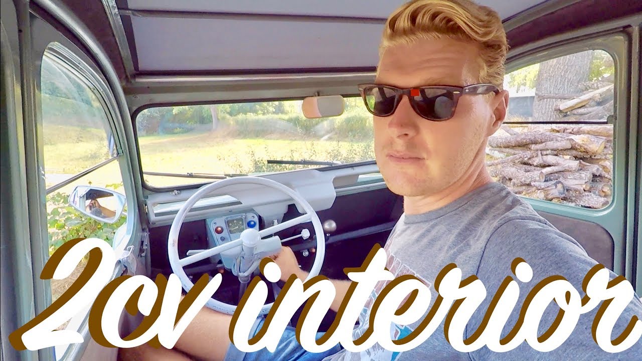 Интерьер Citroen 2cv 1963 года в деталях