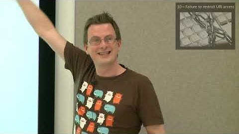 OWASP Top 10 Part 1   Barry Dorrans