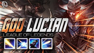 LUCIAN MONTAGE - GOD LUCIAN | Ez LoL Plays #845