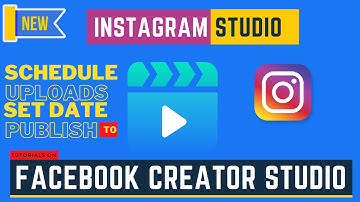 how to schedule video on Instagram IGTV Facebook Creator