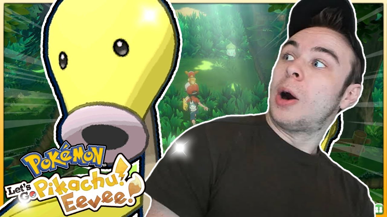 Insane Shiny Bellsprout Reaction Pokemon Let S Go Pikachu Eevee Shiny Reaction Youtube