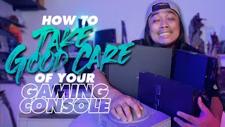 How to take good care of your gaming console (Tagalog)