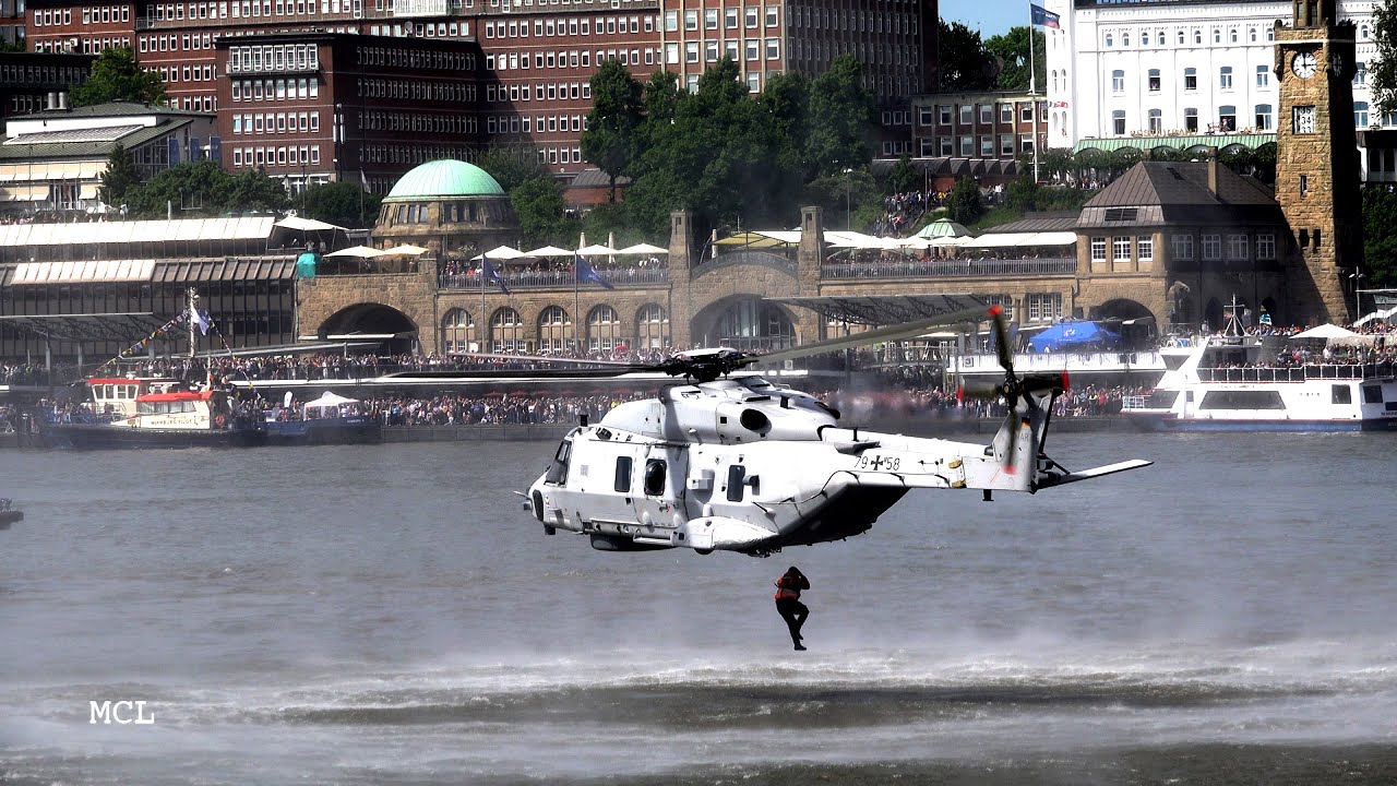 836. Hafengeburtstag Hamburg / Spektakuläre SOS Joint Rescue Operation / 10.05.2025