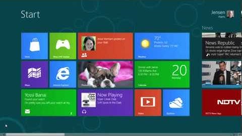 Windows 8 Consumer Preview Official Demo
