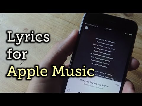 Kirkville - iTunes 12.5 and iOS 10 Music App to Add Lyrics to Song Playback