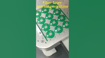 Fiber laser marking machine ，laser engraved pcb QR code，customizable laser engraved product logo