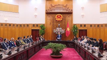 Thủ tướng Nguyễn Xuân Phúc tiếp các trưởng đoàn dự Hội nghị Tư lệnh Cảnh sát ASEAN