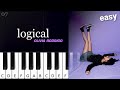 Olivia Rodrigo - logical ~ EASY PIANO TUTORIAL