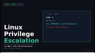 Linux Privilege Escalation aws — sudo Misconfiguration | RootLevel Wealth