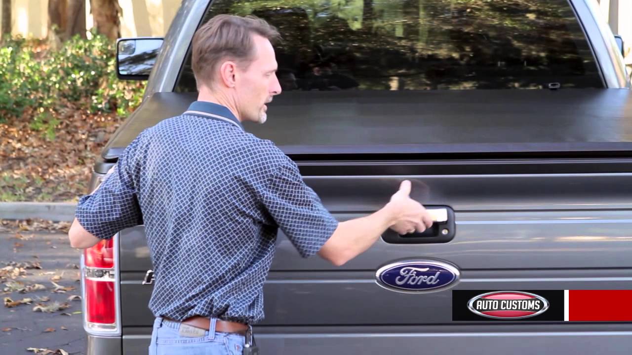 F 150 Gator Trifold Tonneau Cover Review Truckimage Com Youtube