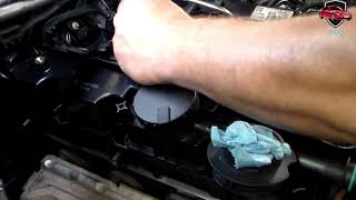 BMW N47 engine - Replaced cylinder head cover.