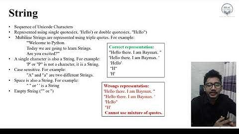 L14 | Python | String | Part 1 | Bangla