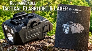 Super Powerful Tactical Flashlight and Laser!  The Olight PL X GL!
