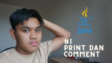 #1 Java Tutorial: Print dan Comment | Bahasa Malaysia