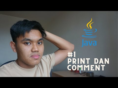 #1 Java Tutorial: Print dan Comment | Bahasa Malaysia