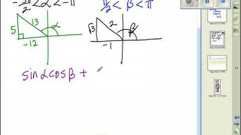 sum and difference identity