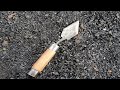 Blacksmithing- Forging a mini Trowel for Excavation