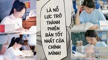 [Động lực học tập Tiktok] Thiên phú có thể khiến một người toả sáng rực rỡ, nhưng nỗ lực cũng có thể