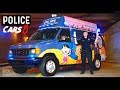 POLICE CARS (ICE CREAM TRUCK Ford Econoline Sunrise Police Department)