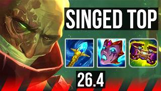SINGED vs DARIUS (TOP) | EUW Grandmaster | 26.4