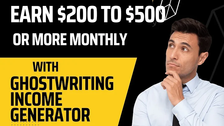 Ghostwriting Income Generator