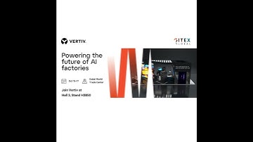 Vertiv showcases advanced AI Infrastructure Solutions at GITEX Global 2025 Read More -