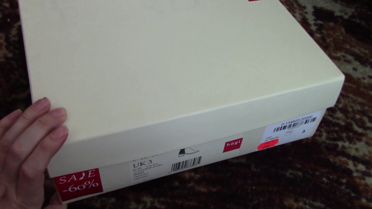 Мои новые ботинки Hogl