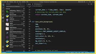 Auto Docstring Extension Visual Studio Code