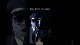 CeeLo Green's voice isolated
