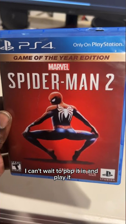 YOU CAN PLAY SPIDER-MAN 2 ON PS4! #shorts #spiderman2 #spiderman2ps4, spider  man 2 ps4 release date