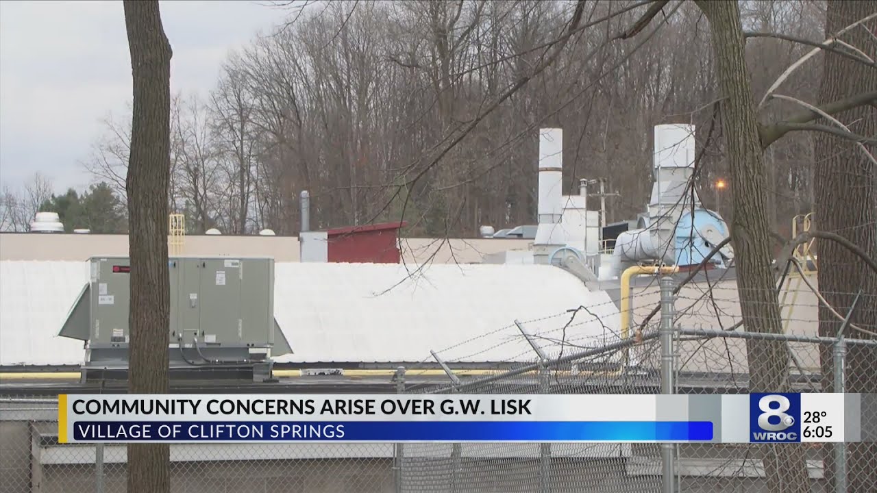 Clifton Springs residents concerned over alleged odors from G.W. Lisk