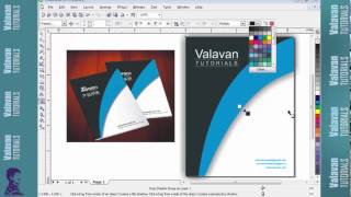 Using shape tool create a design for corel Draw in tamil tutorial