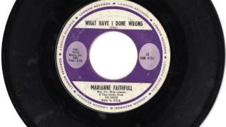 Marianne Faithfull - &quot;What Have I Done&quot; (1965 B-side)