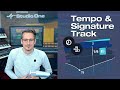 The Tempo And Signature Tracks In Studio One 