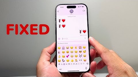 How To Fix Emoji Keyboard Not Working on iPhone
