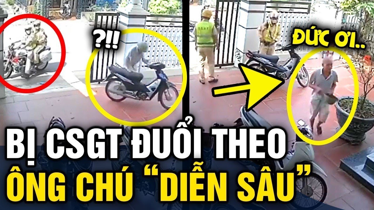 Bị CSGT dí, ông chú nhanh trí 'TẠT VÀO NHÀ DÂN' giả làm chủ nhà và cái kết BẤT NGỜ | Tin 3 Phút