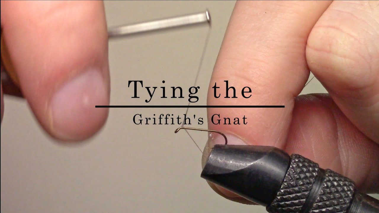 How I tie the Griffith's Gnat Dry Fly - Tying as a Beginner
