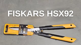Fiskars Hedge Shears HSX92 - So light weight yet so powerful!