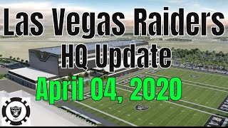 Las vegas raiders headquarters construction update taken on saturday,
april 04, 2020. this is the first video with my new camera. there some
wind noise. i...