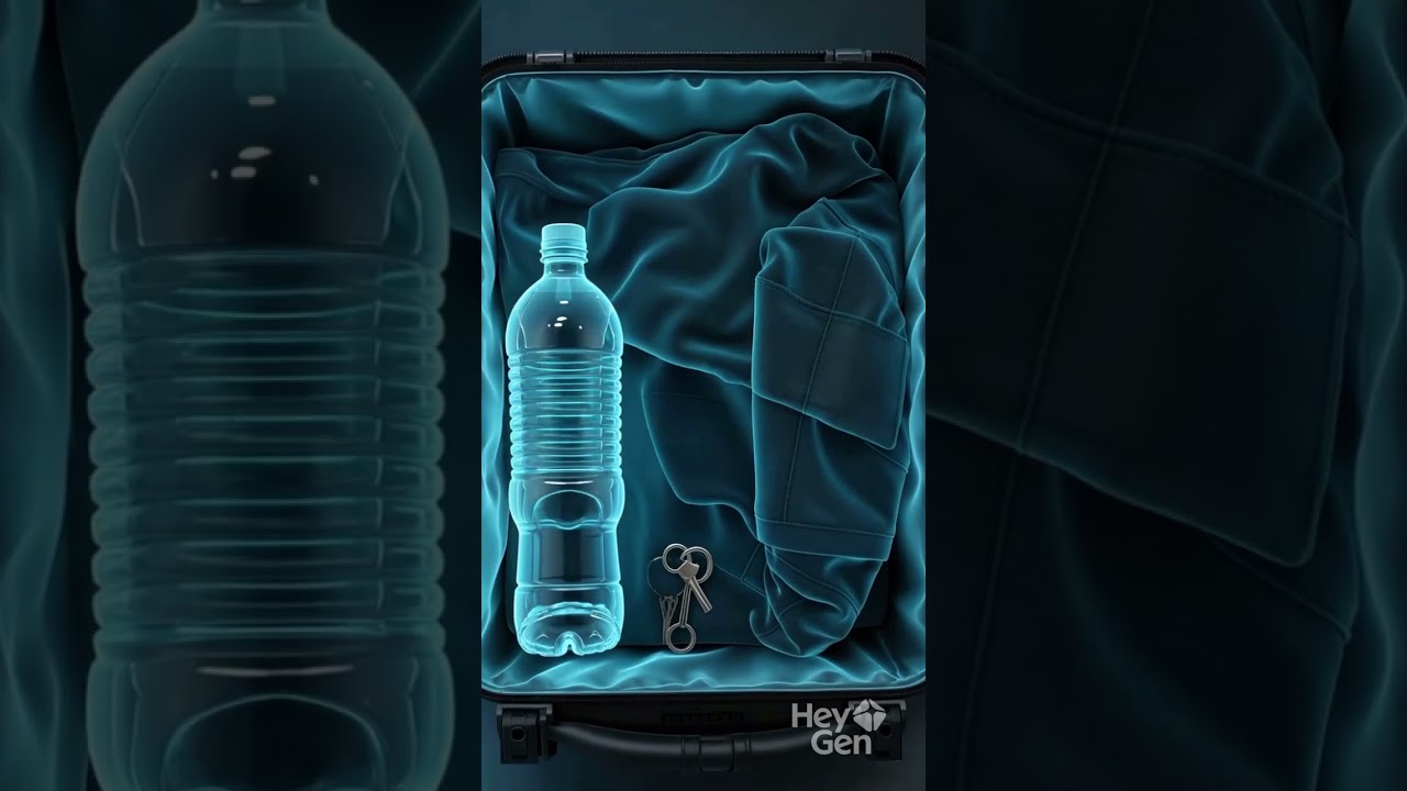 Comment les scanners d’aéroport voient dans tes bagages ! 😂