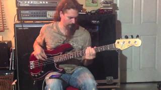 Ted Nugent - Hey Baby - bass cover chords