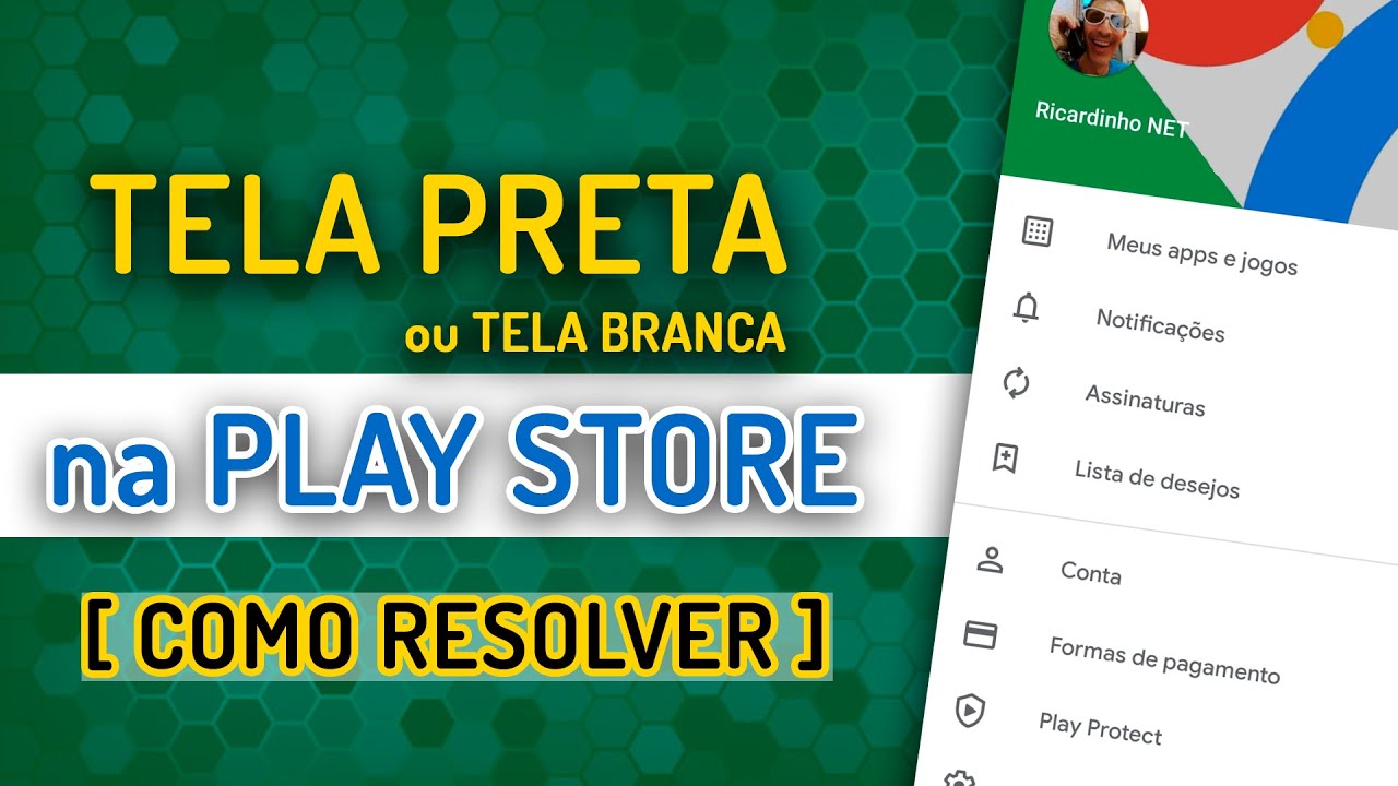 A tela do play store está toda em branco. Não dá opção de baixar nada -  Comunidade Google Play