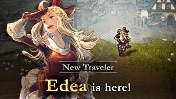 OCTOPATH TRAVELER: CotC X Bravely Default | Official Edea Character Intro #THEIMPACTPLAY