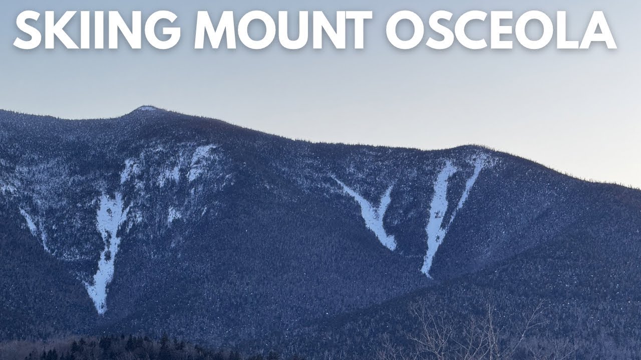 Гора Осеола — каково это — кататься на лыжах по склону Белой горы?
