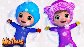 snow is so fun kids songs nursery rhymes by minibus winter song